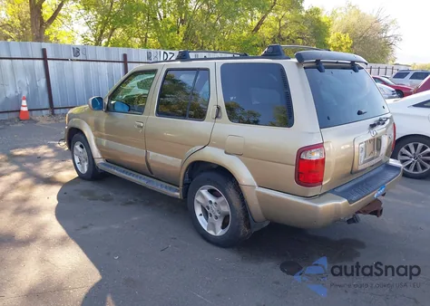 2002 Infiniti Qx4 Luxury z USA, uszkodzony, nr VIN JNRDR09Y52W262077